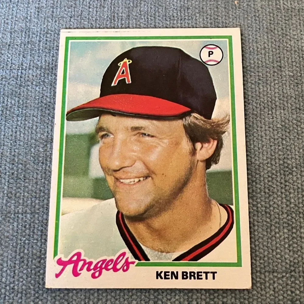 1978 Topps Anaheim Angels Baseball Card Trading Card